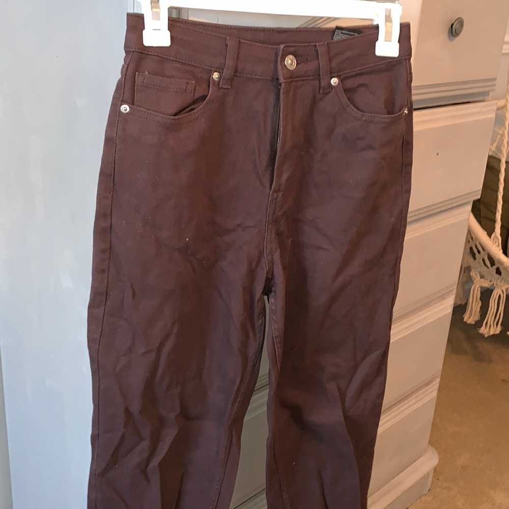 Brown jeans- straight leg